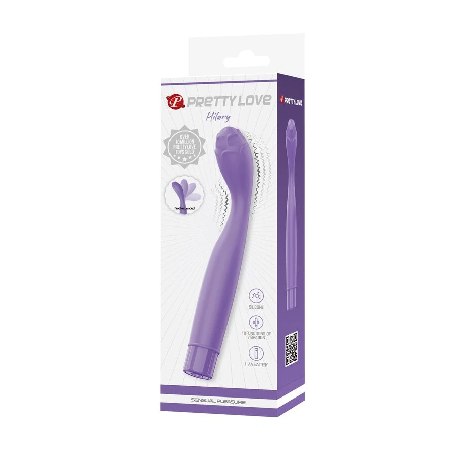 PRETTY LOVE - VIBRATEUR POINT G FLEXIBLE HENRY VIOLET